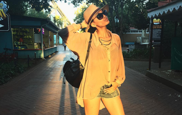 Pearl Thusi couldn't care less what you think of her tweets. Image by: Pearl Thusi via Instagram 