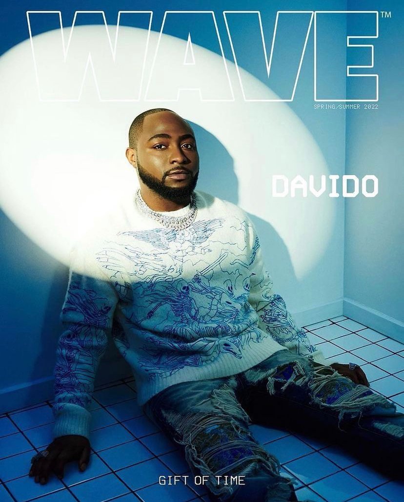 [PHOTOS] Davido Looking Stunning for Wave Magazine