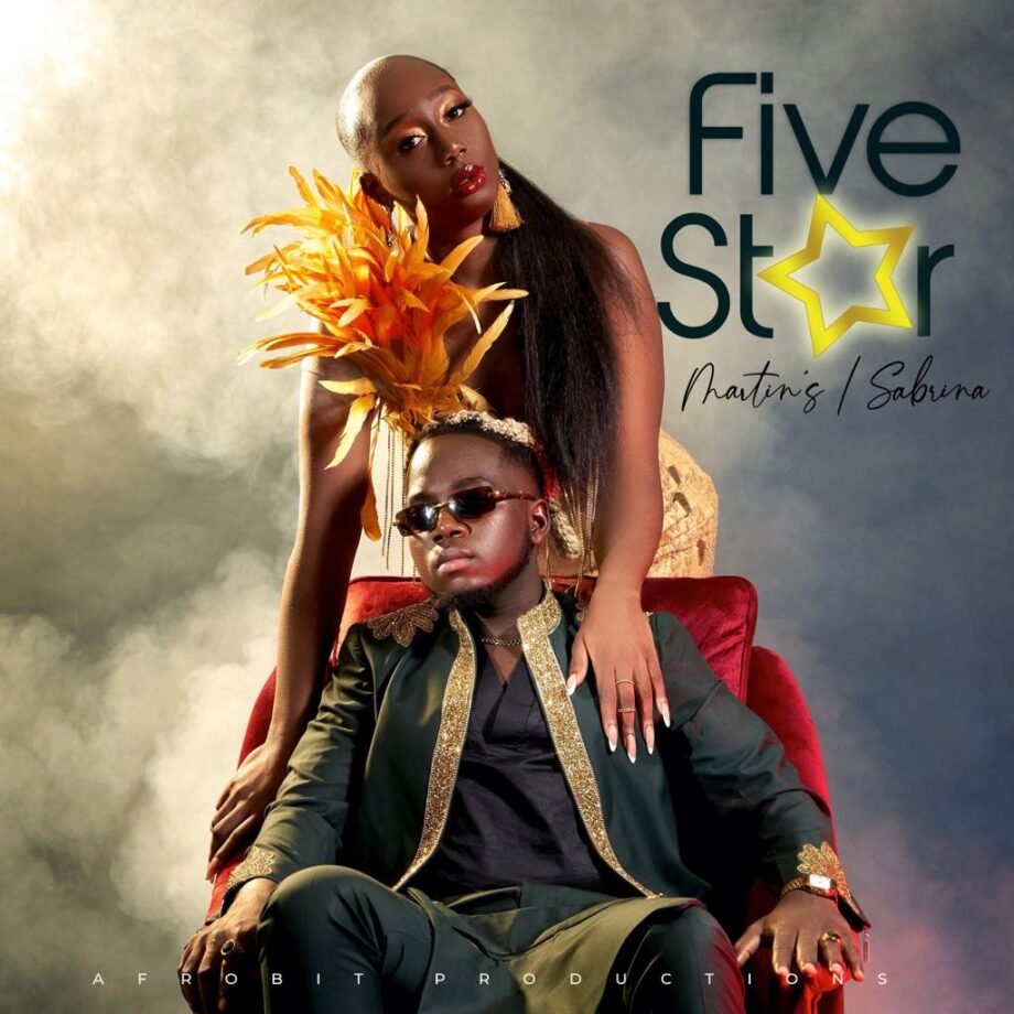 Afrobit productions superstars Martins and Sabrina teamed up to give their growing fan base another hit for the festive season titled “Five Star”. 